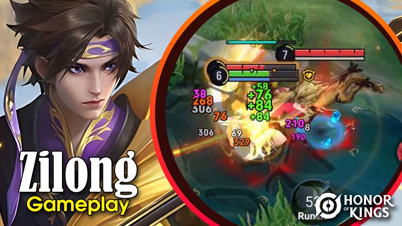 Honor of Kings Zilong Gameplay - Buffed New Patch