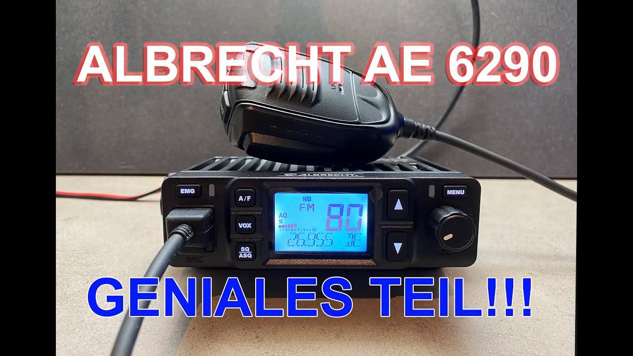 ALBRECHT AE 6290 - Beste Neuerscheinung 2021! Damit ist Relaisbetrieb v&ouml;llig easy! MIT VOX-FUNKTION