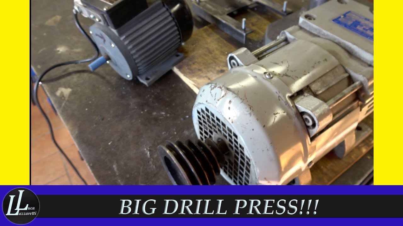 #89 COME FARE-Modifica trapano a colonna(Drill press)