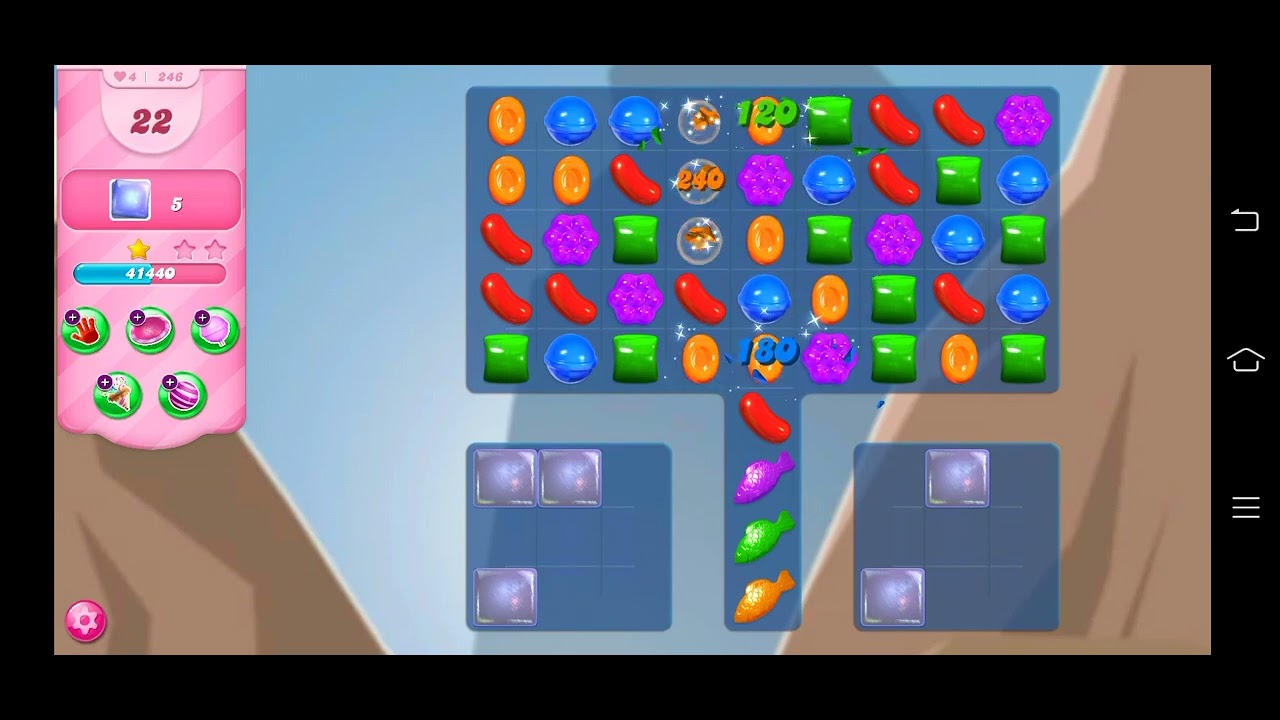 Candy crush saga level 246