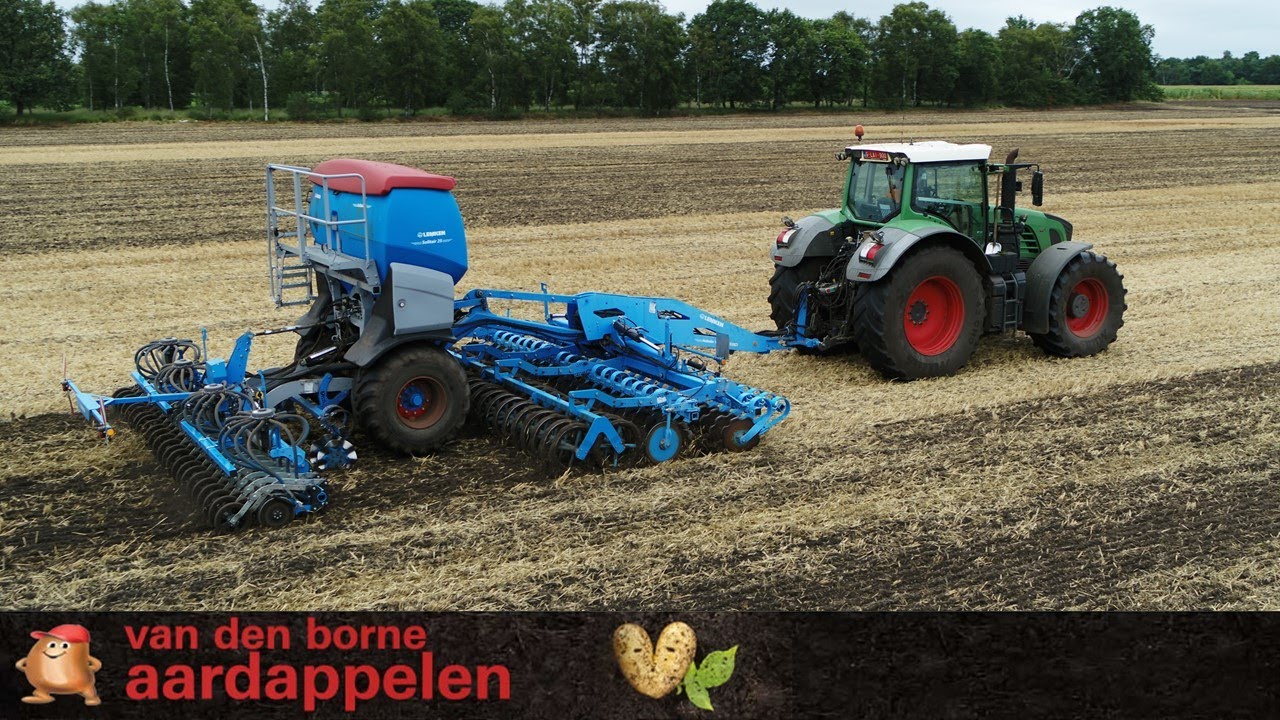 Demo Lemken Solitair 25 with Fendt 936 seeding 2019
