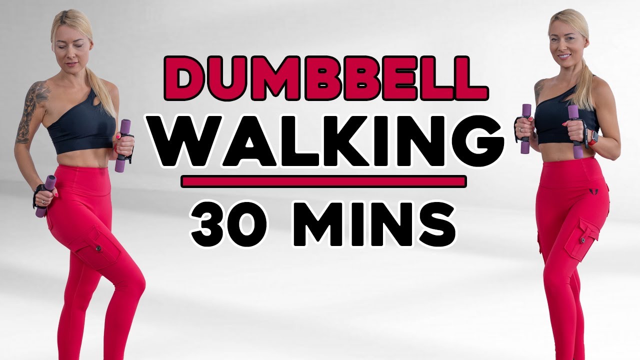 🔥30 Min Full Body Fat Burning 🔥 Workout with Dumbbells | Knee Friendly🔥