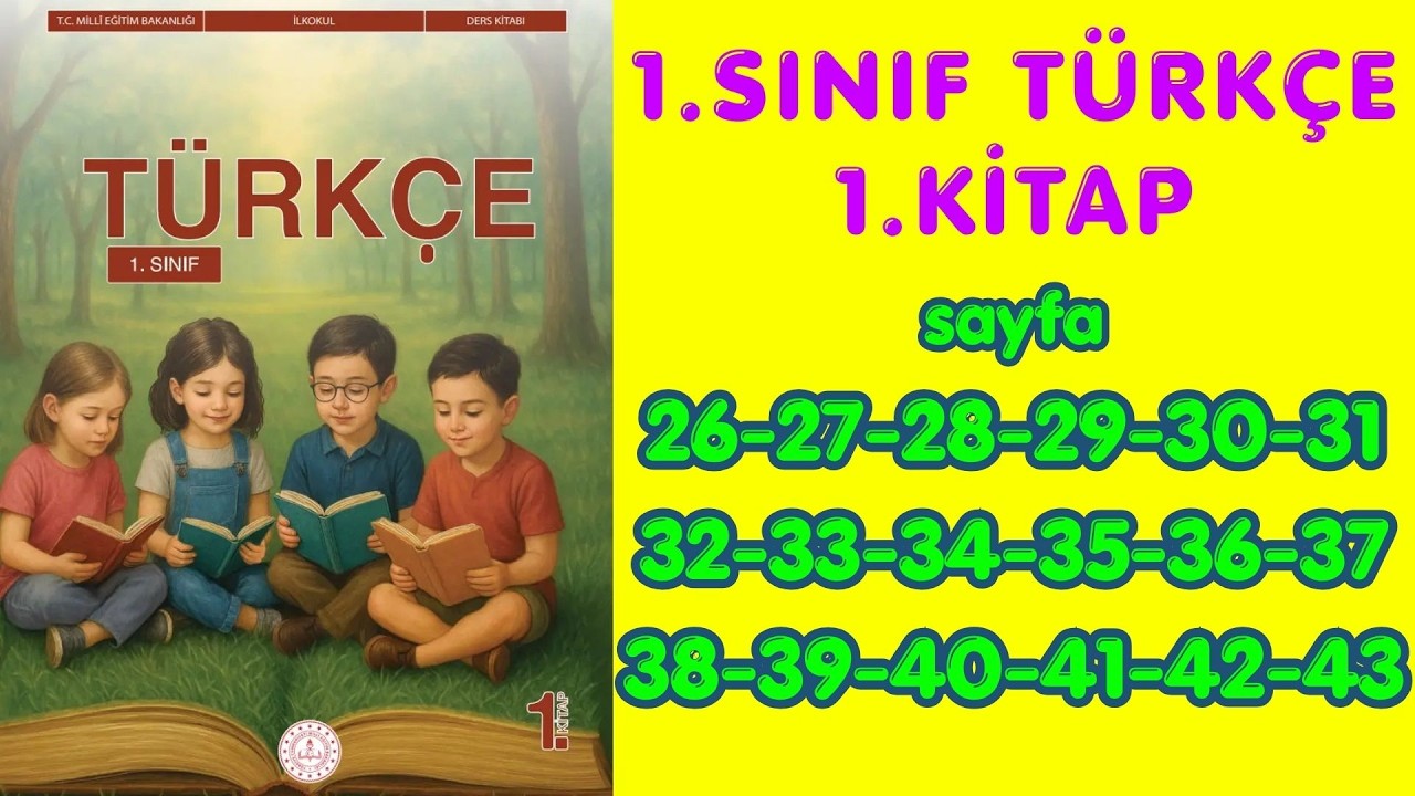 1.SINIF 1.Türkçe Okul Kitabı 26 27 28 29 30 31 32 33 34 35 36 37 38 39 40 41 42 43 MAARİF MODEL