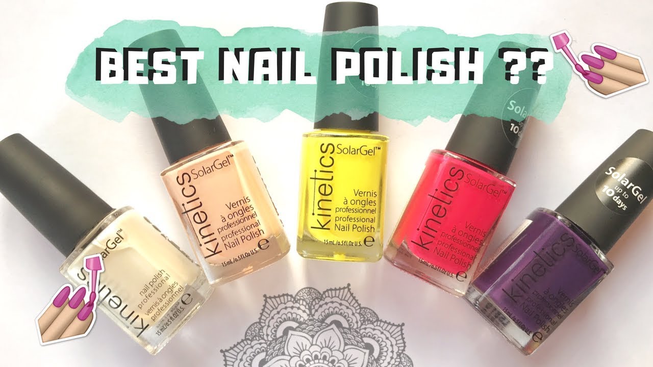 Kinetics Solar Gel Nail Polish Review + Live Swatches (Hindi) | Ankita Swarnkar