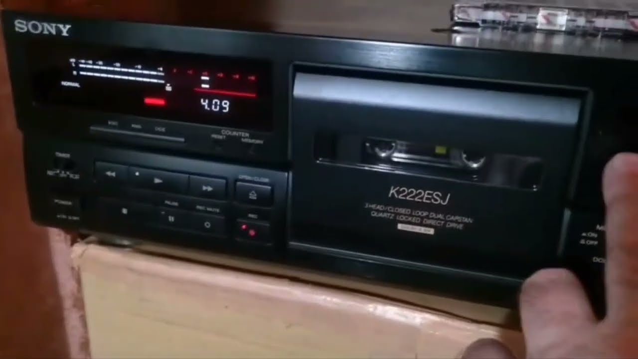 SONY 222ESJ на профилактике