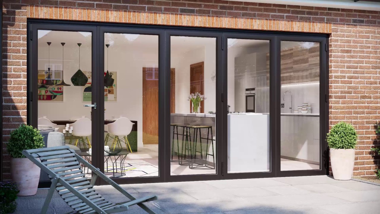 Warmcore Homes - WarmCore Aluminium Bi Folding Doors