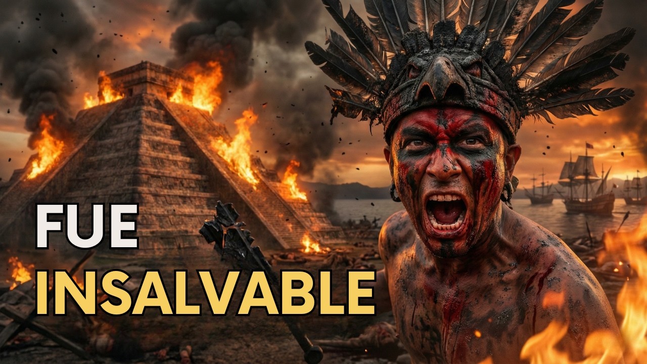 La DESTRUCCIÓN de Tenochtitlán en 1521 - Los Últimos Minutos del IMPERIO AZTECA