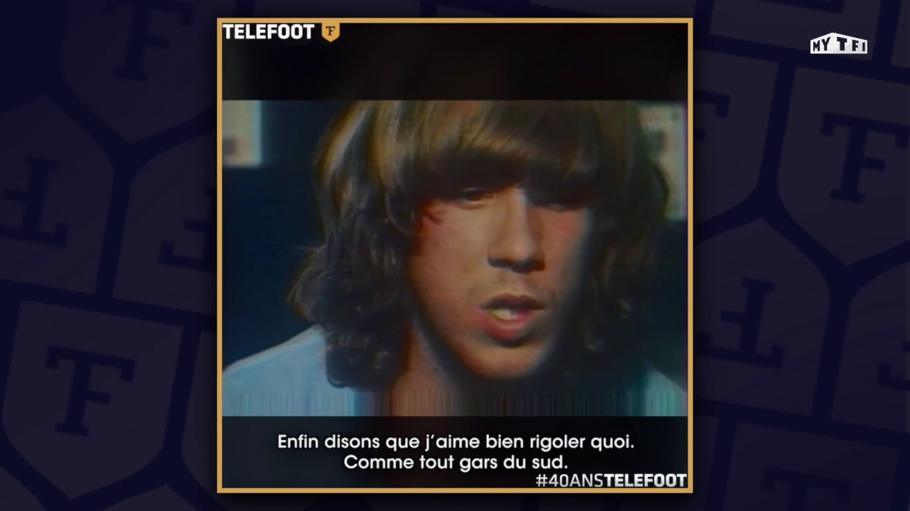 40 ans de Téléfoot : Portrait du jeune Laurent Paganelli