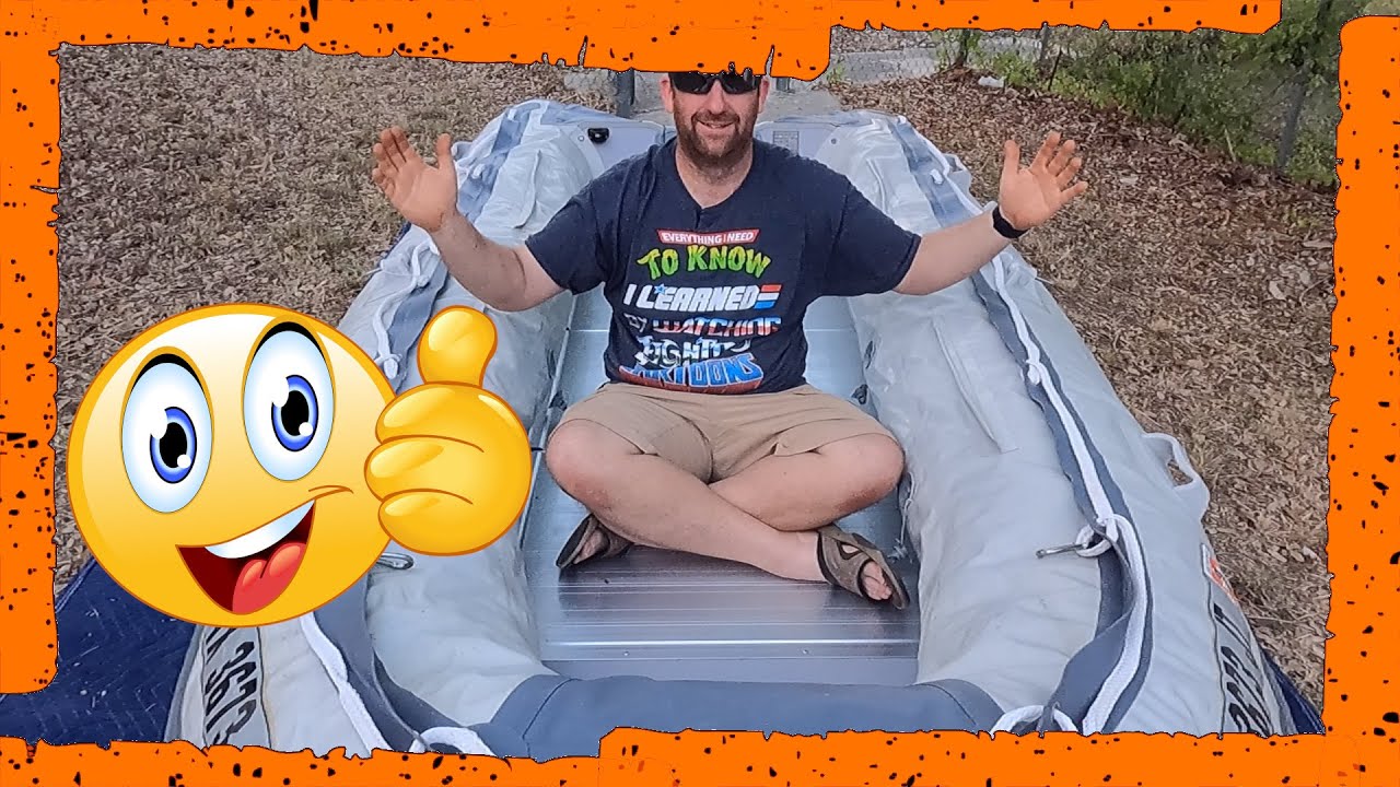 How To Install The Hard Aluminum Flooring In Your Inflatable Boat (Dinghy / Tender) Amazon Bris SIB