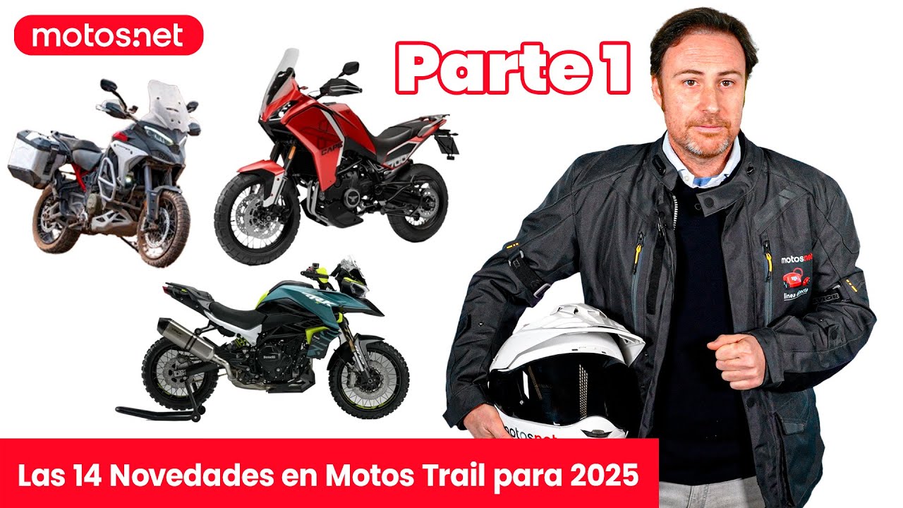 🏔 Las 14 Trail que llegan en 2025 / Vistas en el EICMA / motos.net