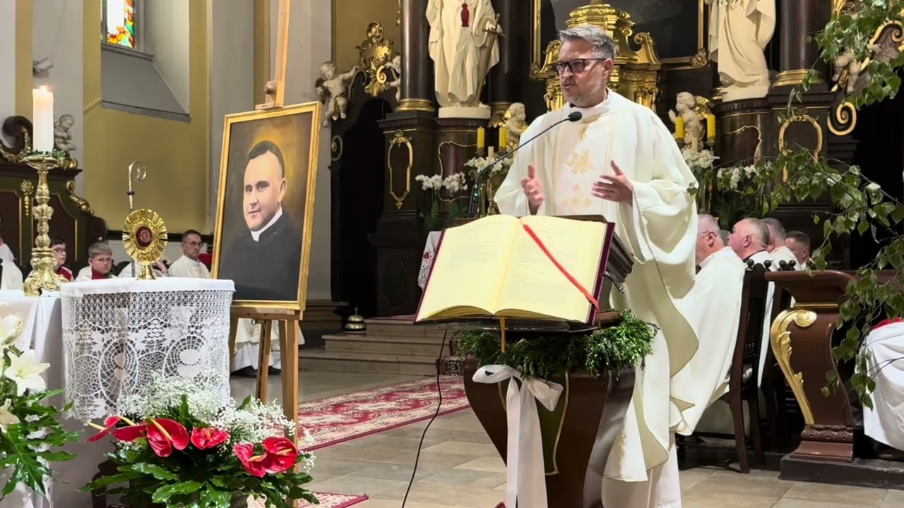 Dziękczynienie za beatyfikację bł. Stanisława Streicha - Kazanie ks.  Wojciecha Muellera - 22.06.25