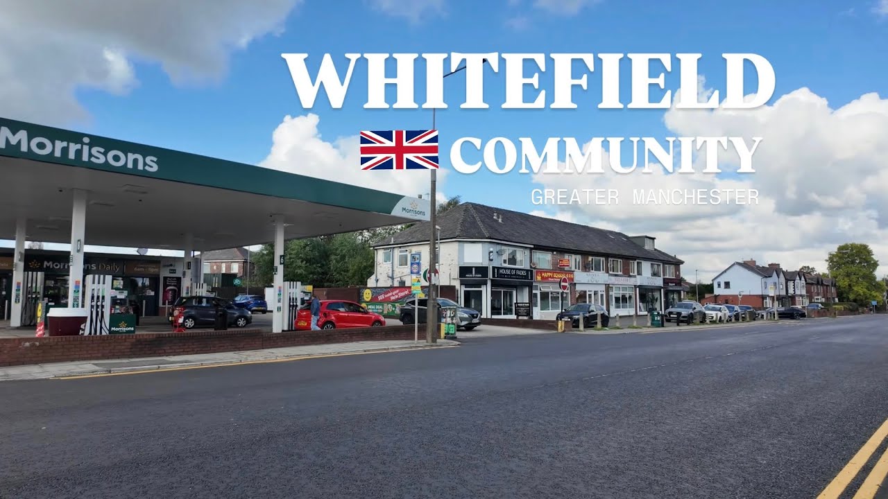 WHITEFIELD COMMUNITY WALK THROUGH | GREATER MANCHESTER | STREET WALK |4K|