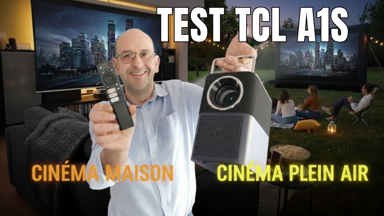 TEST TCL A1s : un vidéoprojecteur pour cinéphiles nomades