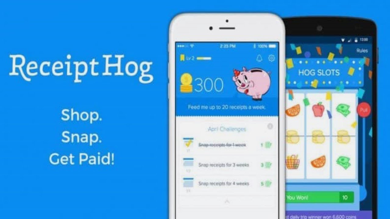 How to Earn money Scanning Receipts with Receipt Hog iOS and Android Apps