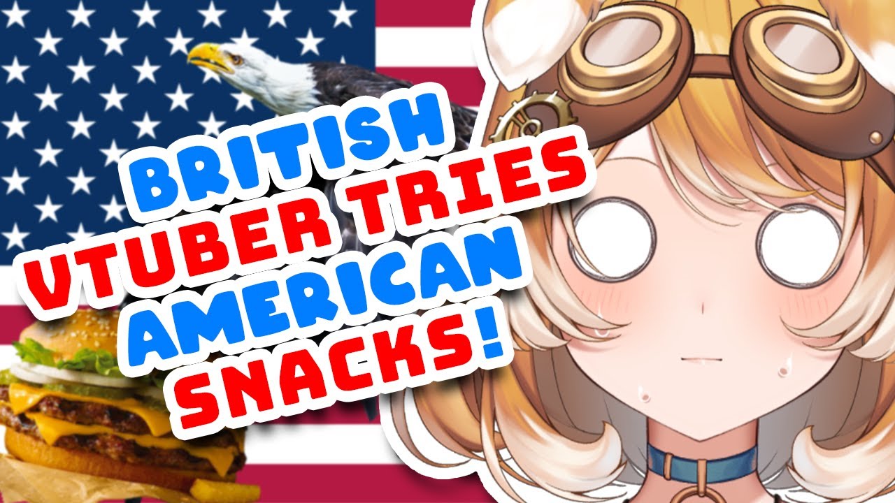 WHAT is THAT!? 😱 BRITISH VTuber tries AMERICAN snacks! 🤨【Bonnie Barkswell / globie】