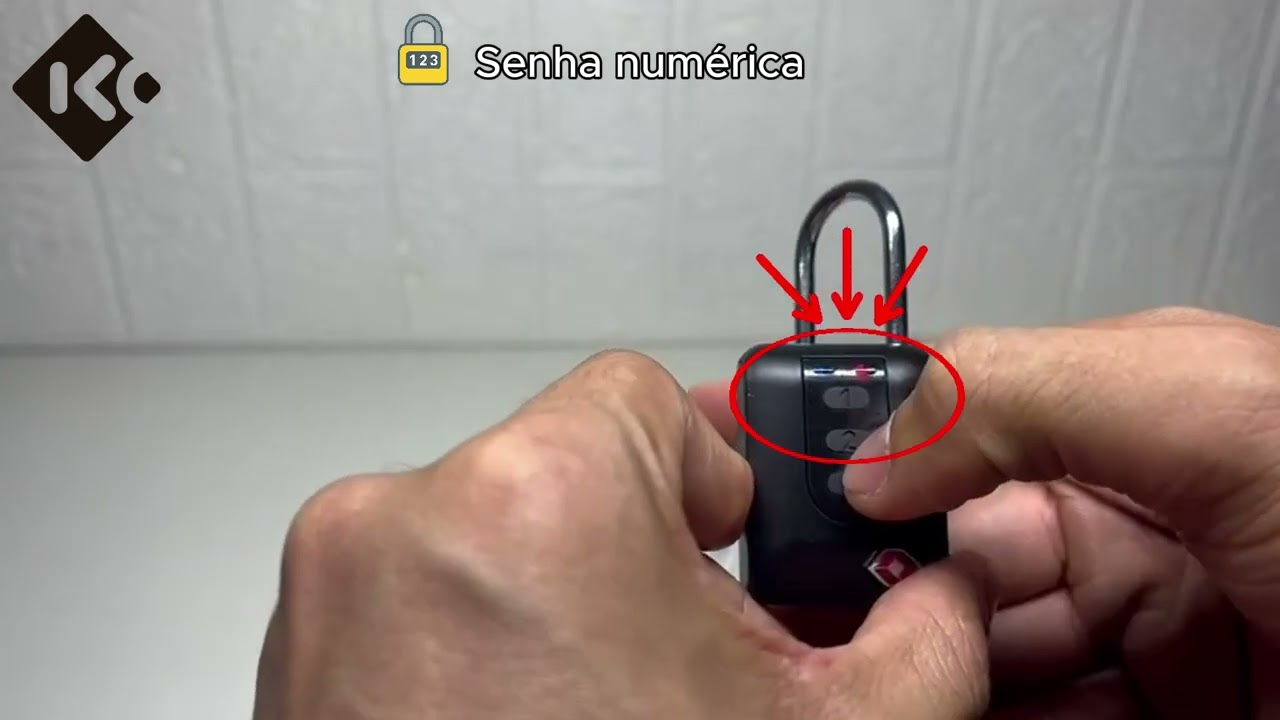 Como Configurar o Cadeado Papaiz TSA 35B Digital | Biometria, Senha e Reset Passo a Passo