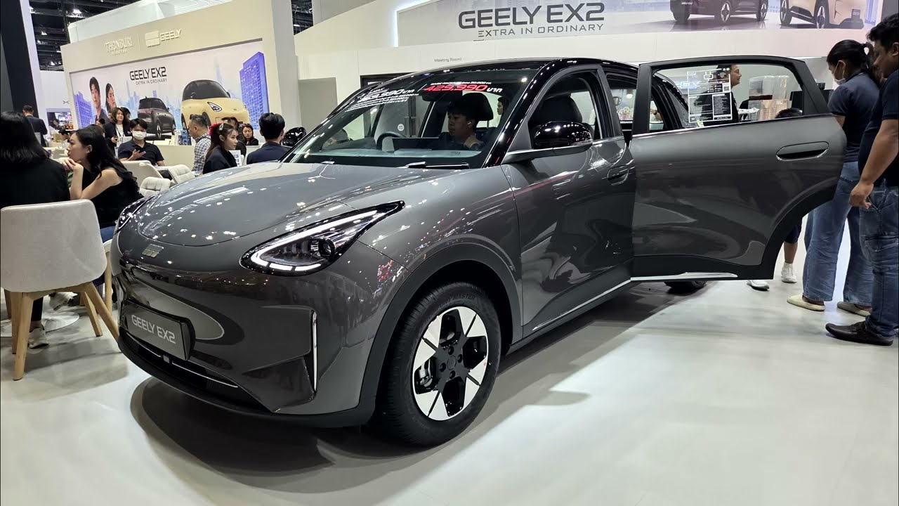New GEELY EX2 MAX รถไฟฟ้า100% แบต 39.4 kWh วิ่งระยะ 395 km.