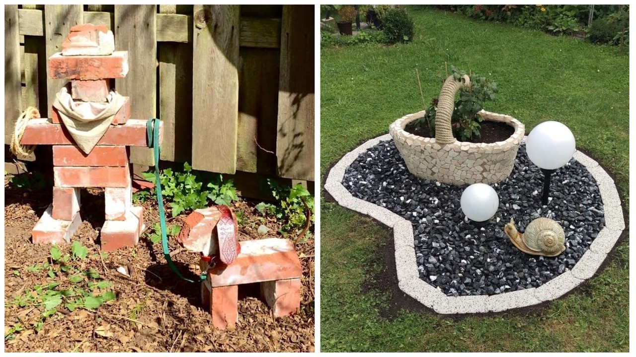 ⛔ Stop Buying Garden Decor — Make It Yourself!