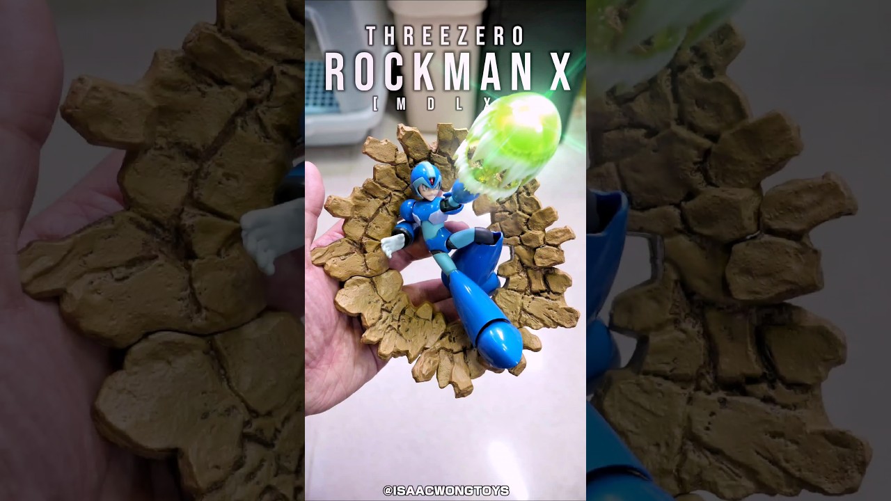 [ Threezero ] MDLX - Rockman X / Megaman X (ロックマンX) #Threezero&nbsp;#Rockman #Megaman  #IsaacWongToys