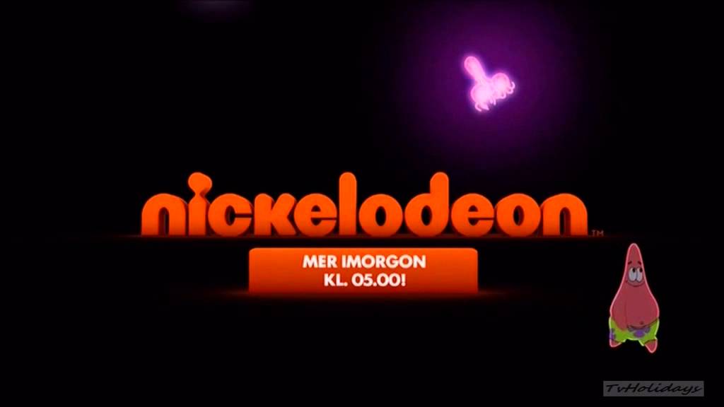 Nickelodeon Sweden Close Down Ident 2014