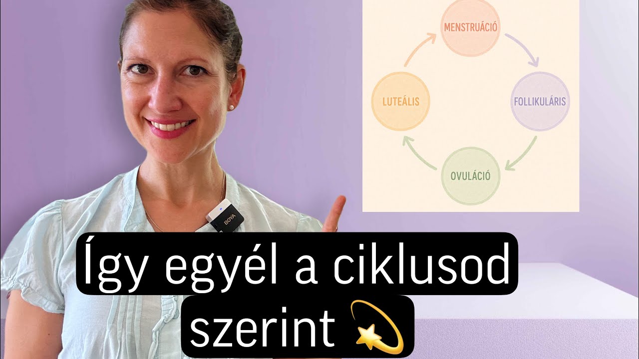 A HORMONBAR&Aacute;T &eacute;tkez&eacute;s titkai | &iacute;gy egy&eacute;l a ciklusod szerint!