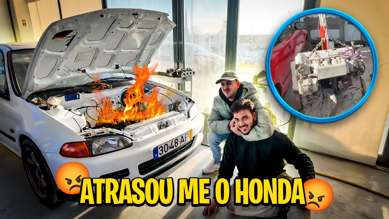 ATRASARAM O PROJETO DO MEU HONDA K20 !!! 🙆🏻‍♂️😩 | DIDITV