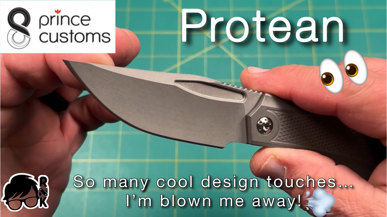 Unboxing a cool knife… I’ve wanted this since I 1st learned about the Prince Customs Protean!