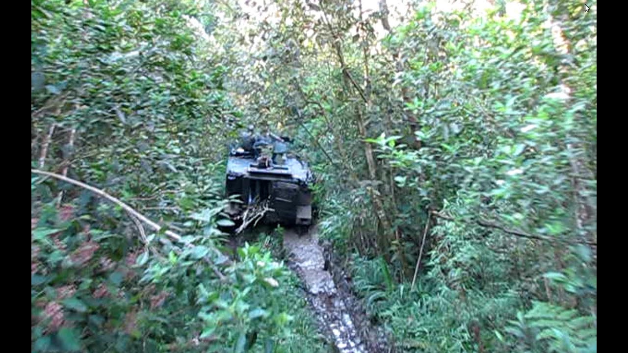 M113 APC na floresta - Exército Brasileiro