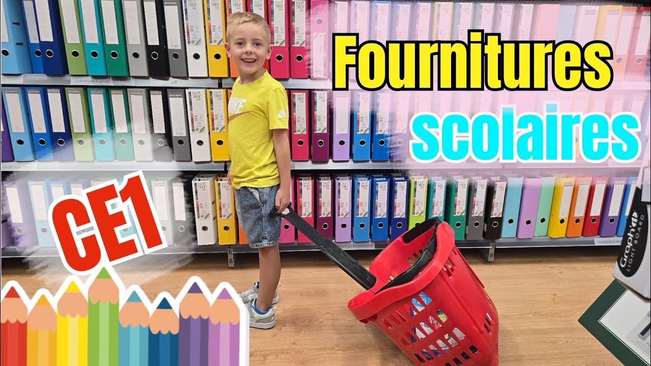 Chasse aux fournitures scolaires [BACK TO SCHOOL]