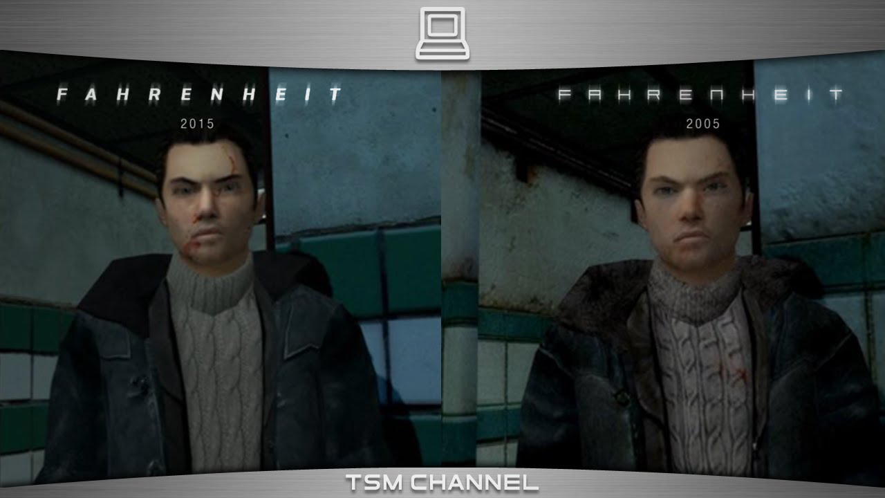 Fahrenheit Indigo Prophecy Remastered Vs. Original (2005-2015 comparison)