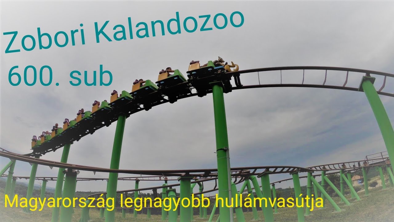 Zobori Kalandozoo Élménypark | Zalaszabar | Balatoni Hullámvasút | 2021 | 4K | 600. feliratkozás!
