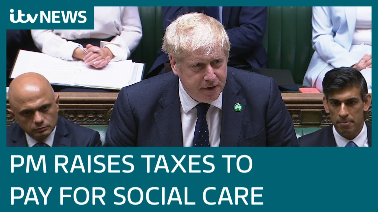 Boris Johnson announces National Insurance and dividend tax hike to 'fix social care'| ITV News