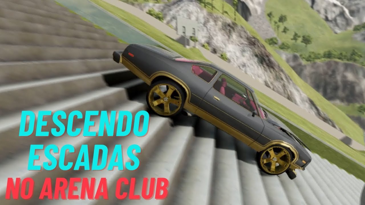 DESCENDO ESCADAS N0O ARENA CLUB #1  #Beamng Drive #jogo #gaming #beamngdrive #jogos #games