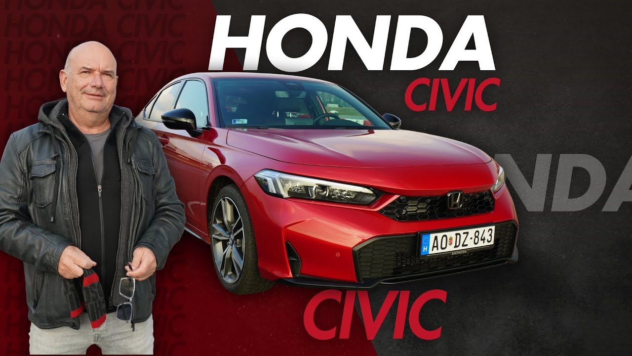 Sportosság és hatékonyság összhangja // Honda Civic e:HEV teszt