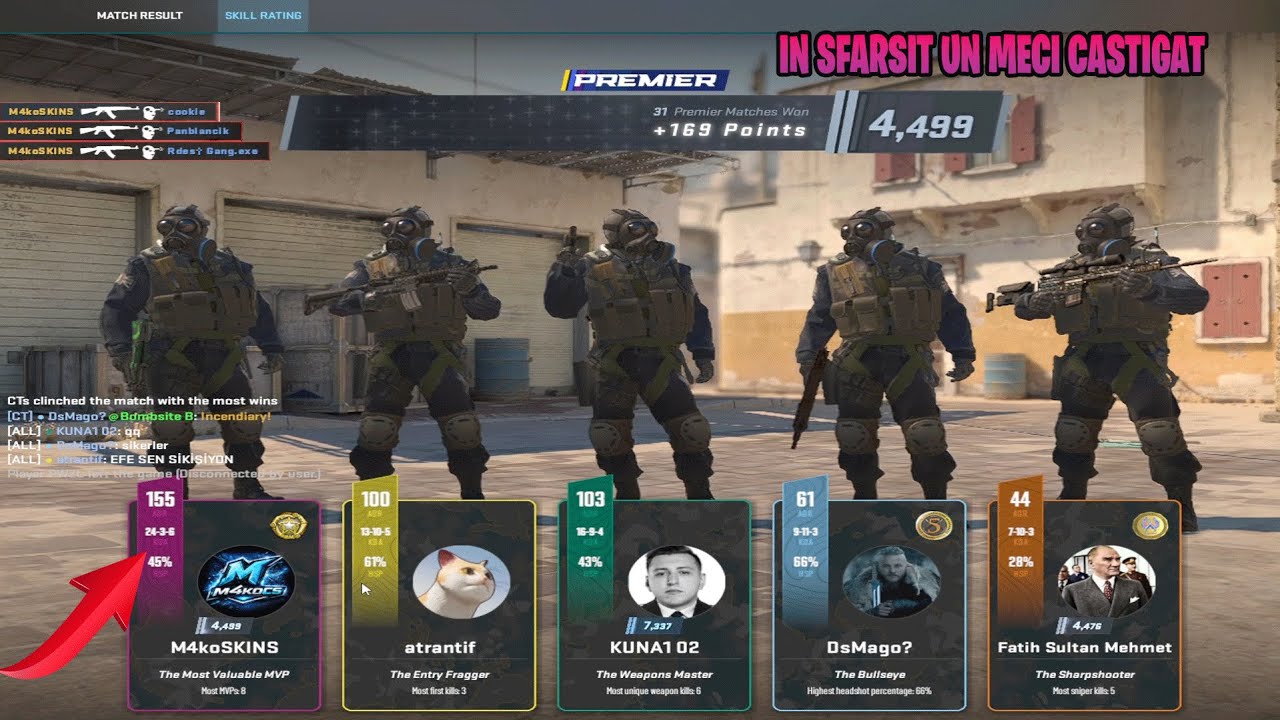 I-AM SPART PE RUSI LA PREMIER PE CS2!