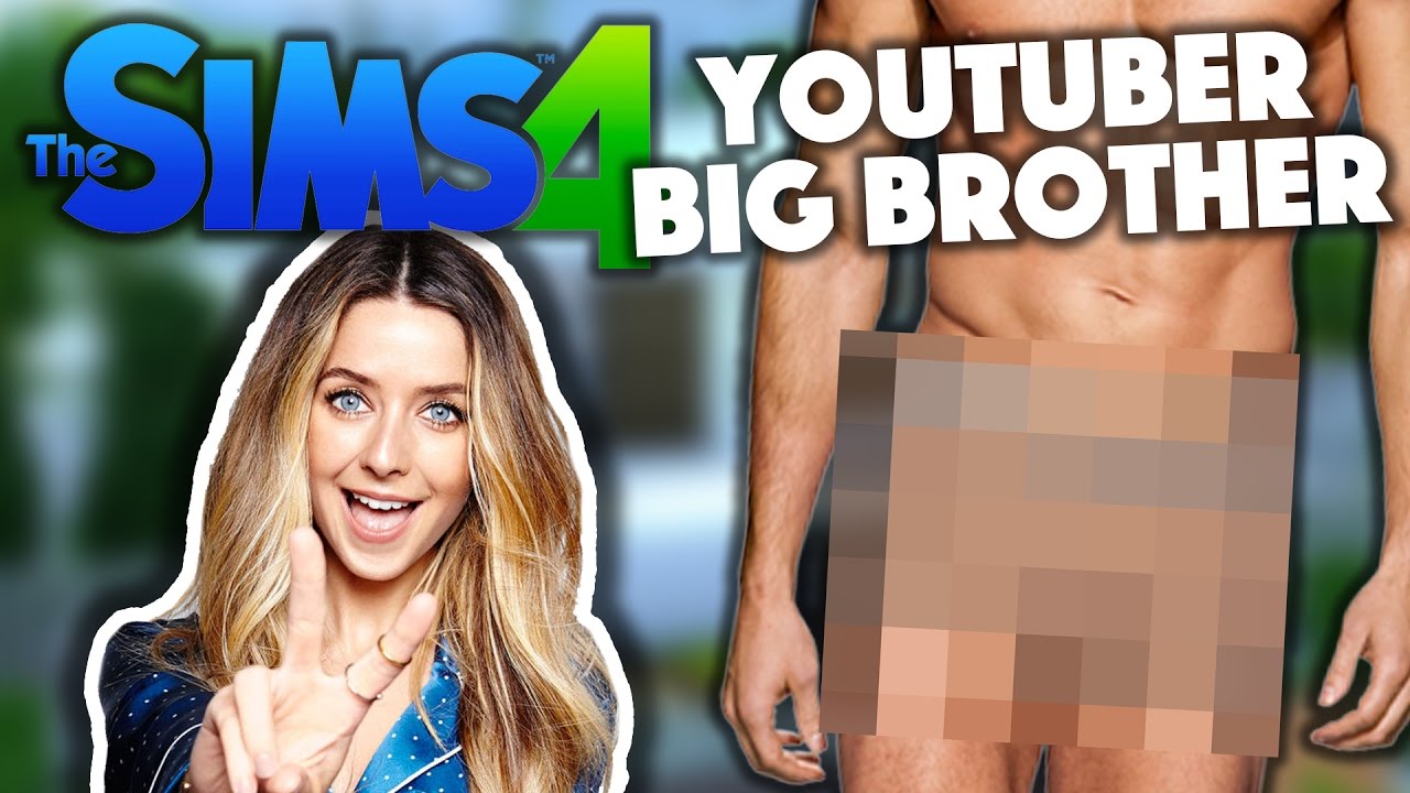 WHEN ZOE SAW CASPAR'S WINKY | YouTuber Big Brother | Sims 4