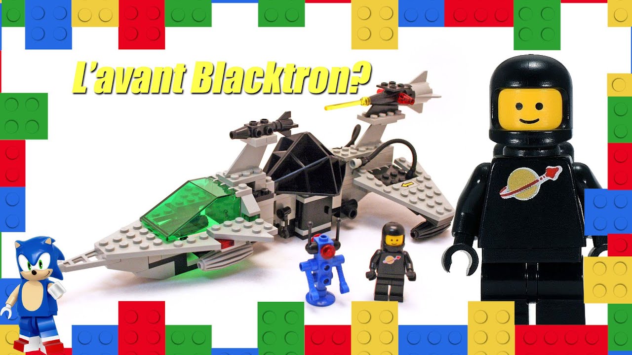 LEGO MINI-CRITIQUE: 6891 Gamma V Laser Craft / Dark Star (1985) L'autre étoile noire! 🌟🚀