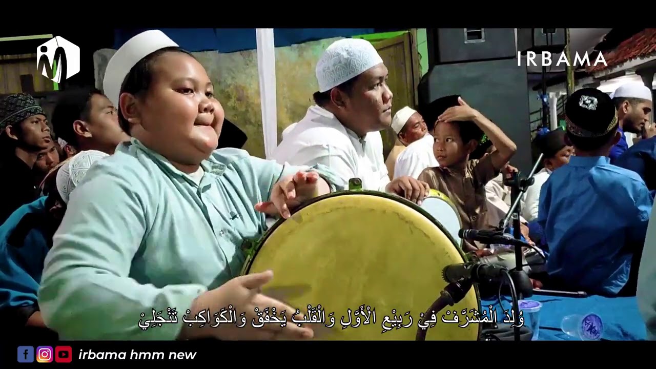HD + LIRIK AHMAD YA HABIBI | WULIDAL MUSYARROF | YA KHOIRO MAULUD | KHOIROL BARIYYAH | ALLAH ALLAHU