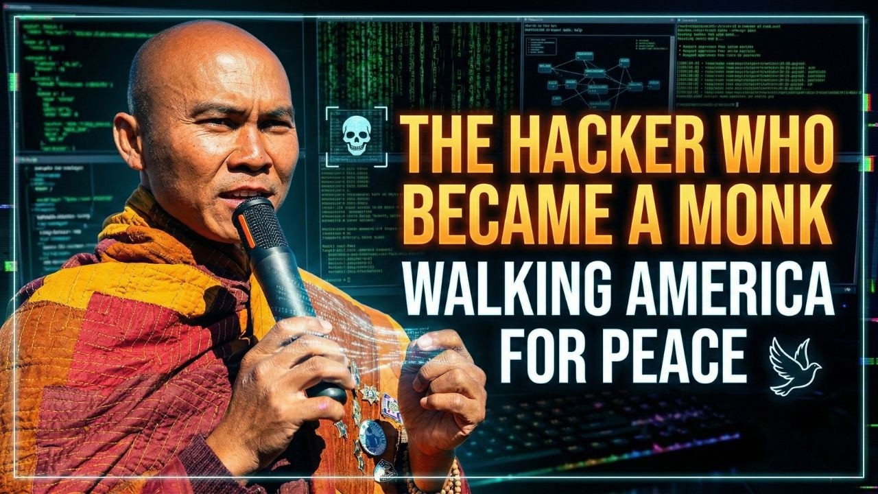 The Hacker Who Became a Monk: Walking America for Peace