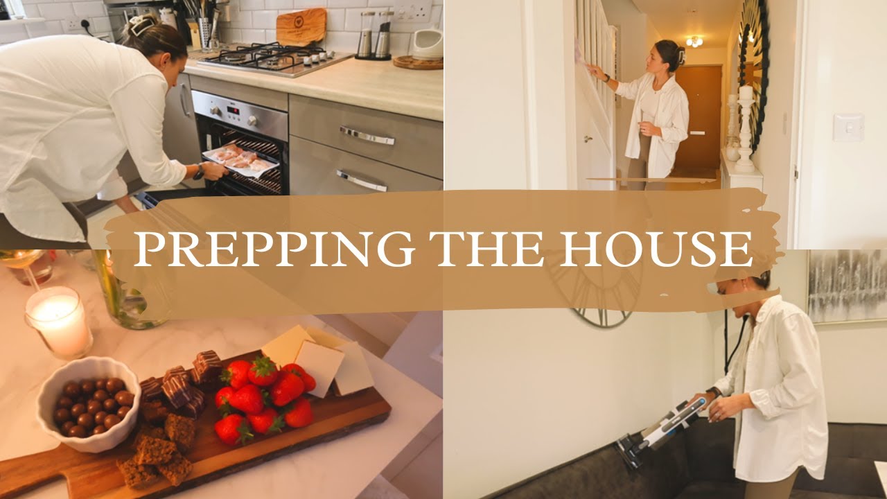 Dinner Party Prep & Clean With Me | Hosting Friends | Cosy Home Vlog