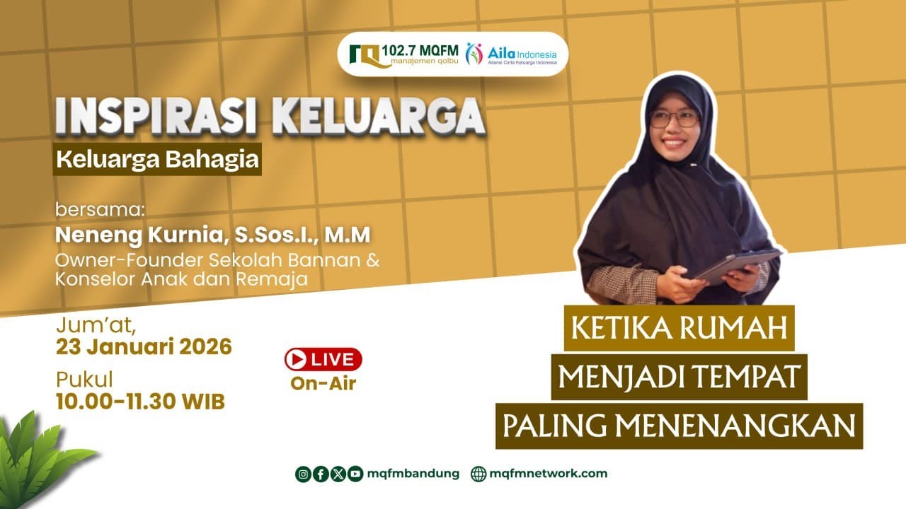 Inspirasi Keluarga - Keluarga Bahagia Ketika Rumah Menjadi Tempat Paling Menenangkan