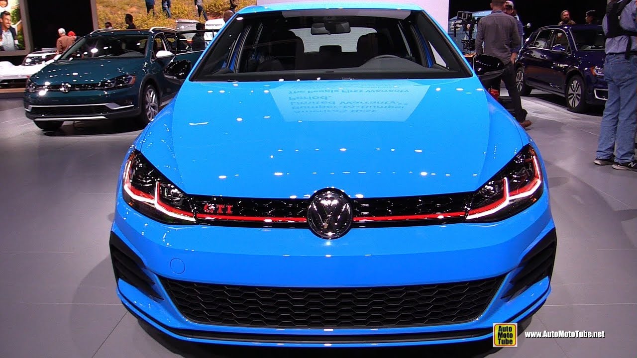 2019 Volkswagen Golf GTI Rabbit Edition - Exterior and Interior Walkaround - 2018 LA Auto Show