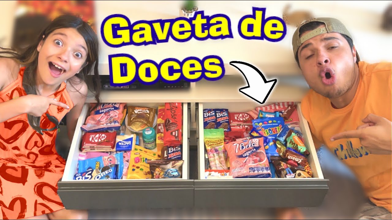 Fizemos uma GAVETA SECRETA DE DOCES!! - Anny e Eu Family
