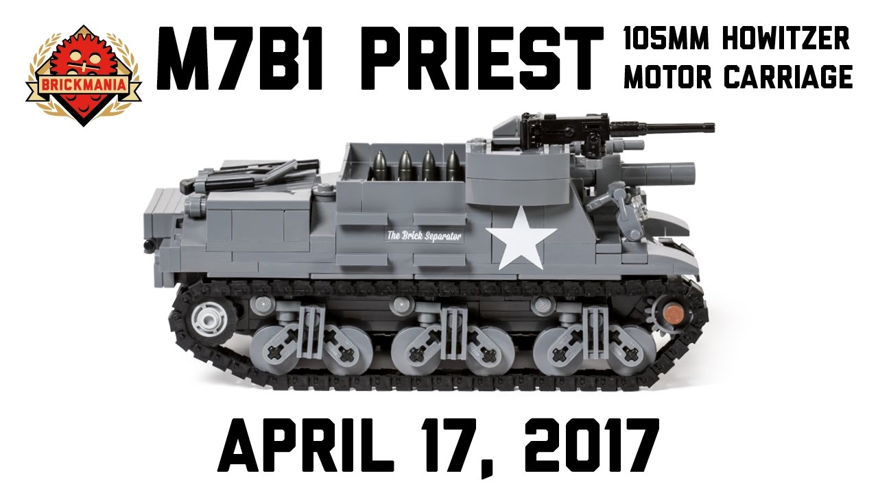 M7B1 Priest - Custom Military Lego