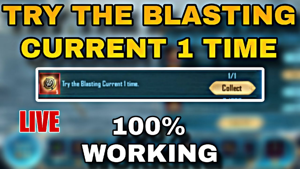 TRY THE BLASTING CURRENT 1 TIME | OCEAN ADVENTURE WEEKLY MISSION
