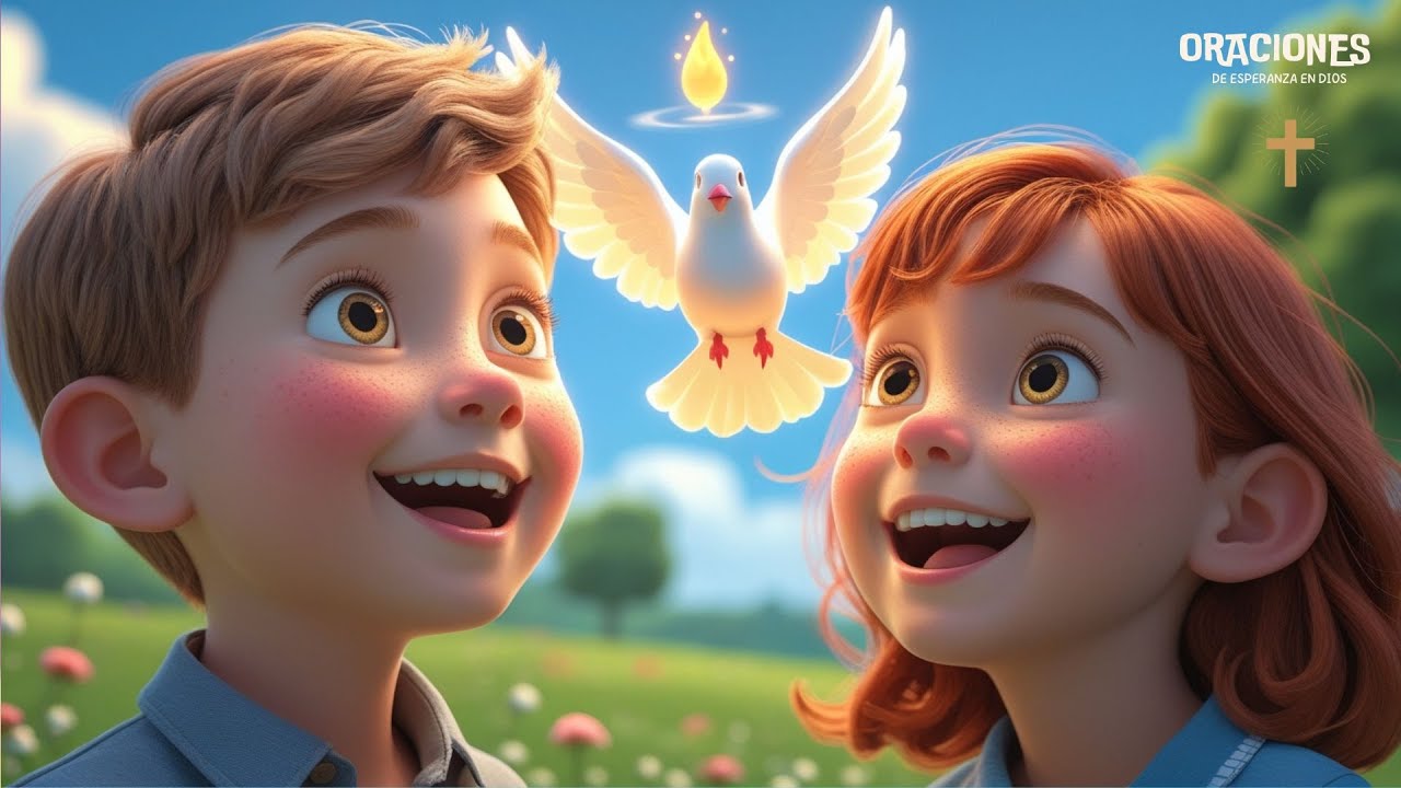 🕊️ ESP&Iacute;RITU SANTO | &iquest;Qui&eacute;n es? &iquest;Qu&eacute; hace? Sus DONES ✨ Explicado f&aacute;cil para Ni&ntilde;os y Familias