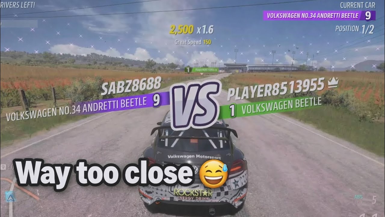 Level 9 Andretti Beetle vs Level 1 Beetle (Way Too Close)