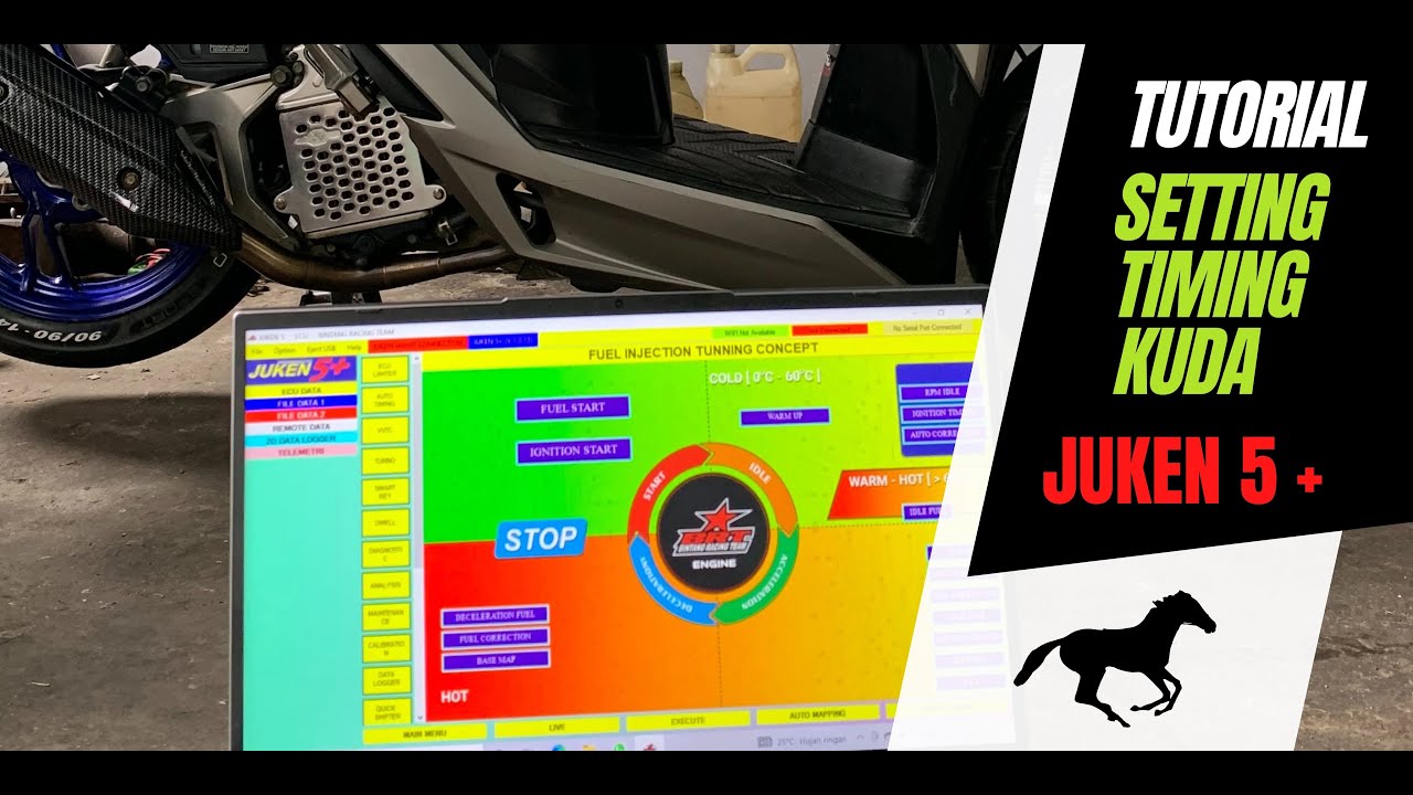 Tutorial Setting Timing Kuda | ECU BRT JUKEN 5 + | VARIO