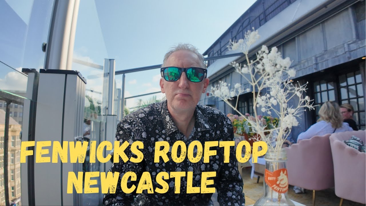 Cocktails with a View | Rooftop Bar at Fenwicks + Newcastle City Walk, Grey Street & Quayside.