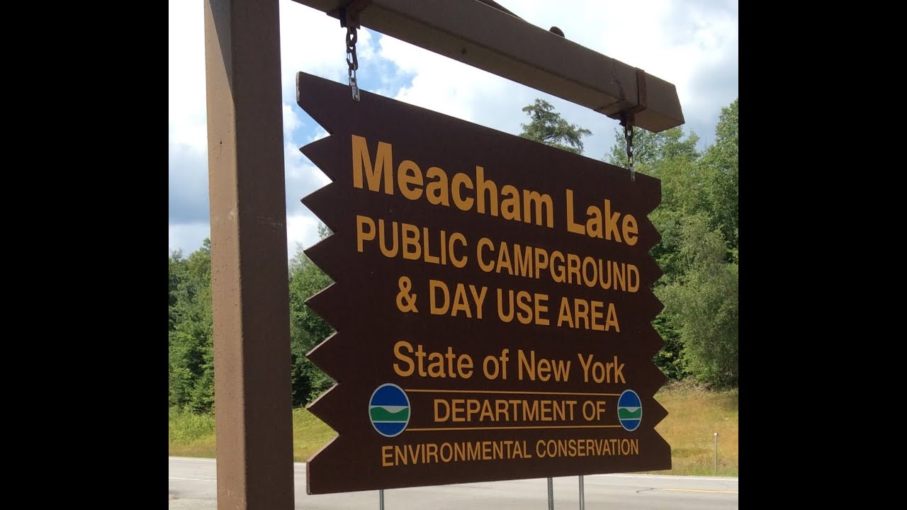 Tour of Meacham Lake NY campsites review